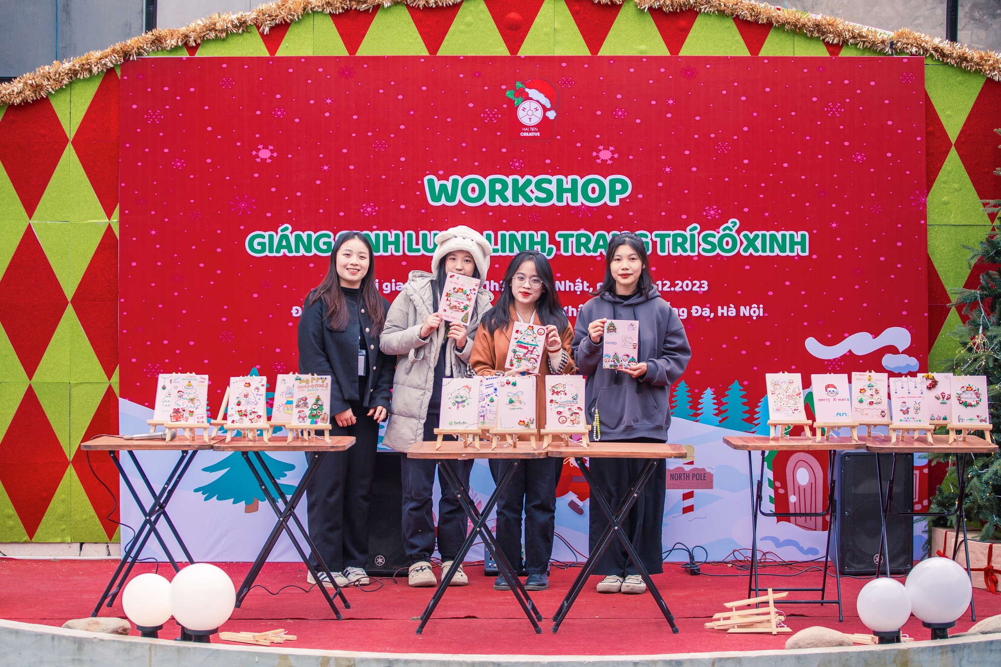 giang sinh lung linh trang tri so xinh 