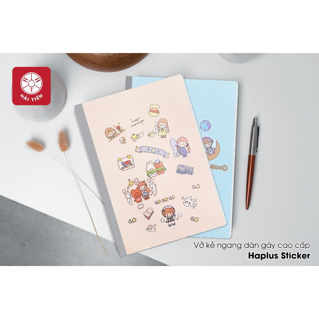 hai tien vo ke ngang haplus sticker 80 trang