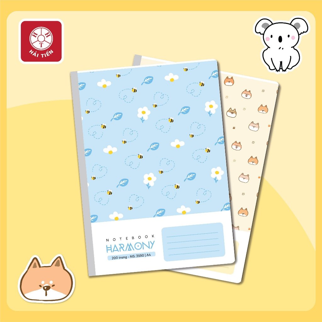 hai tien so ke ngang harmony a4 300trang loc 3 quyen co le